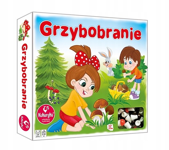 Spoločenská hra Zbieranie húb Kukuryku